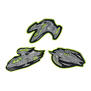  DerDieDas Buttons Neon Fighter  